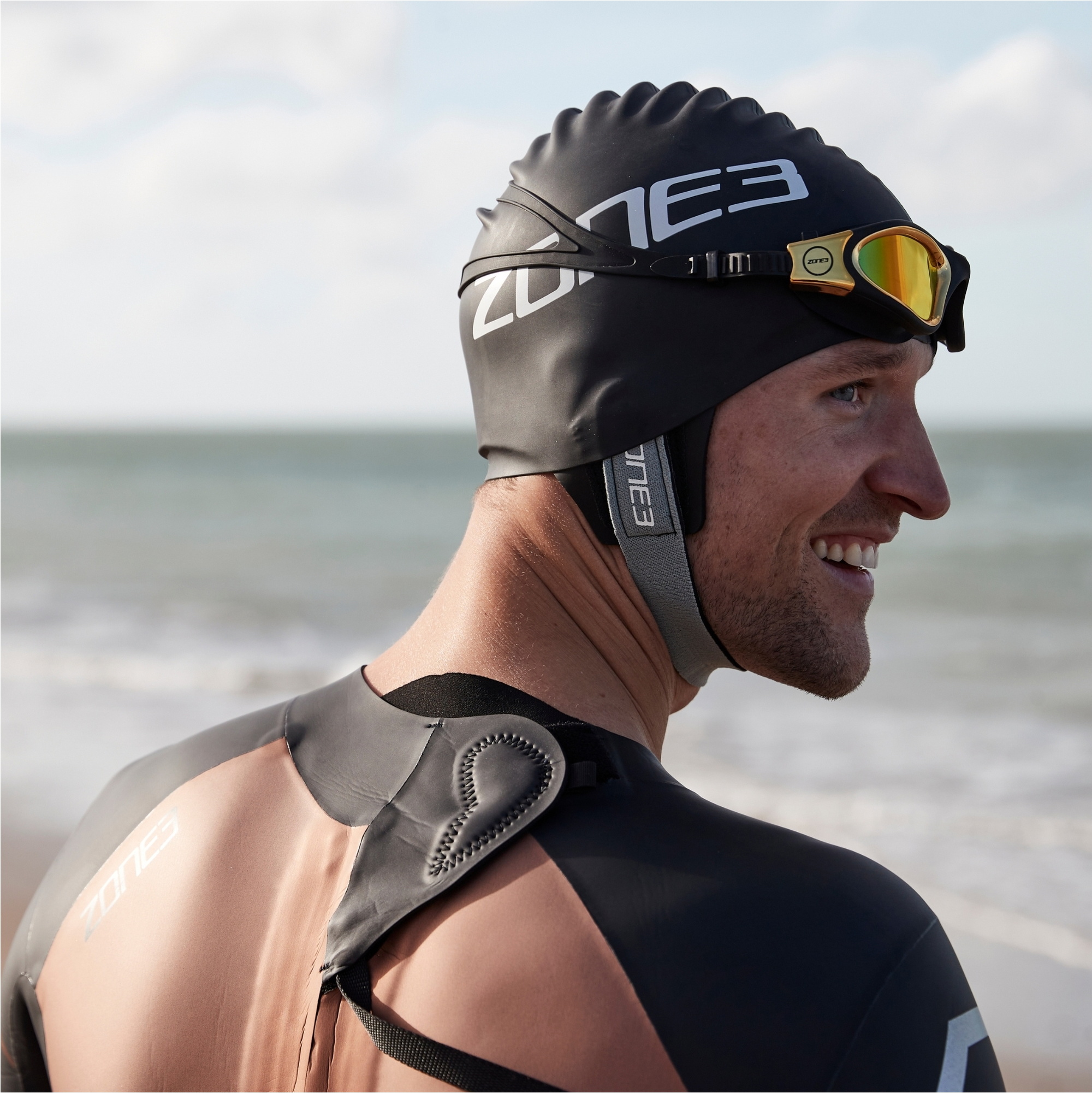 2026 Zone3 Venator-x Schwimmbrille Sa21gogve - Schwarz / Gold